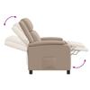 Recliner Chair Cappuccino Faux Leather