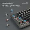 87/104 Key Mechanical Keyboard with Blue, Black, Red, Brown Switches for Gaming and Typing - Wired Universal for Desktop/Laptop