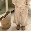Girls' Spring Collection Korean-Style Corduroy Cropped Pants Small To Medium Sizes Children's Fall Casual Pants