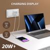 BSEED Wifi Light Switches Smart Dimmable Switches Tuya Smart Life App Control Plus EU Sockets USB Type-c Without Wifi White