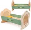 Classic World Wooden Vintage Doll Bed