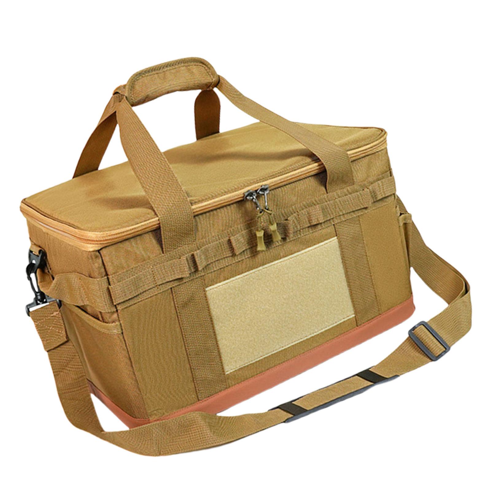 

Camping Cooking Utensils Storage Bag Large Capacity Camping Cookware Organizers Water Resistant Camping Bag for Outdoor