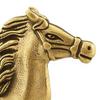 Brass Horse Statue Small Ornament 2026 Year Of The Horse Metal Golden Coin Crafts Symbolizes Wealth Luck Gift Desktop Ornament
