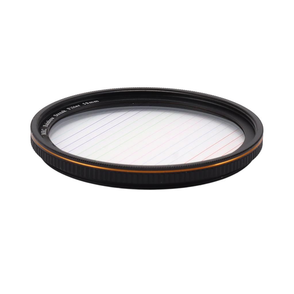 Fargerikt Streak Star Filter Micro SLR kamera Punkt til linje filtre Spesialeffekter Kamera filtre for