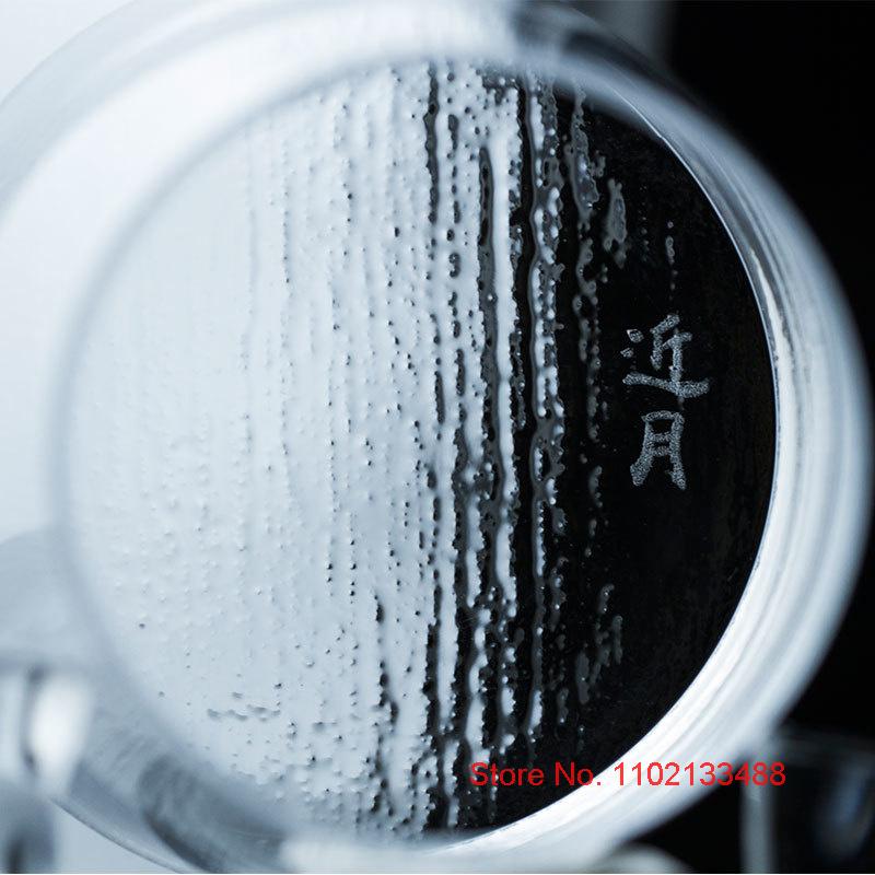 375ml Clear Distant Mountain Whiskey Rock Glass Old Fashioned Kiriko Crystal Wine Glasses Artistic Chivas XO Whisky Tasting Cup