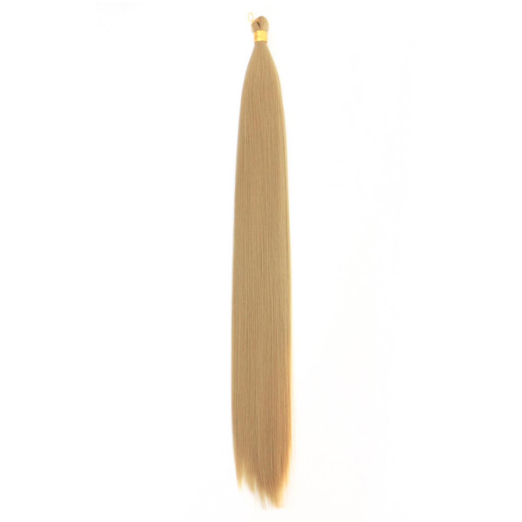 Long Straight Bulk Hair Synthetic 22 Inch Bone Straight Braiding Hair Crochet Braids for Black Woman