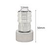 2Pcs Cleaning Machine Connector Stainless Steel 1/4 Female Garden Hose Fittings 3/4 Adapter Quick-connect Pressure Washer Parts