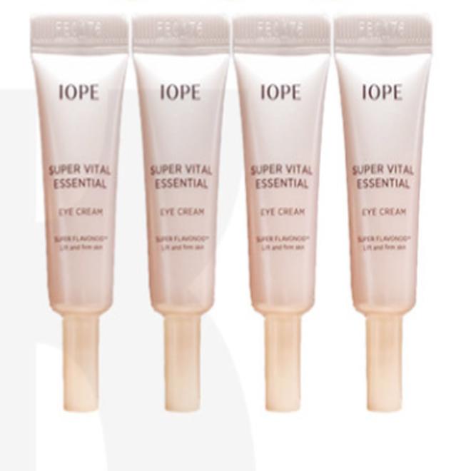 Korean cosmetics, IOPE Super Vital Essential Eye Cream (3mlx5EA) + GE7 EasyGF Ampoule (10mlX1EA)/ Travel and portable