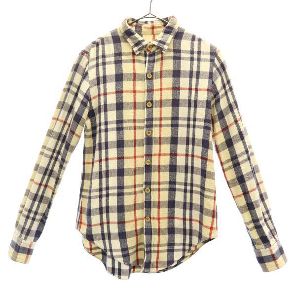 45RPM.& Check Pattern Long Sleeve Shirt 1 Women Used