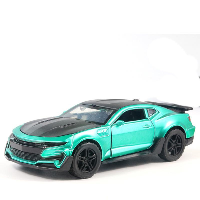"Children's Off-Road Alloy Car Models with Open Doors - Sports Car Cake Decorations and Gifts for Boys"