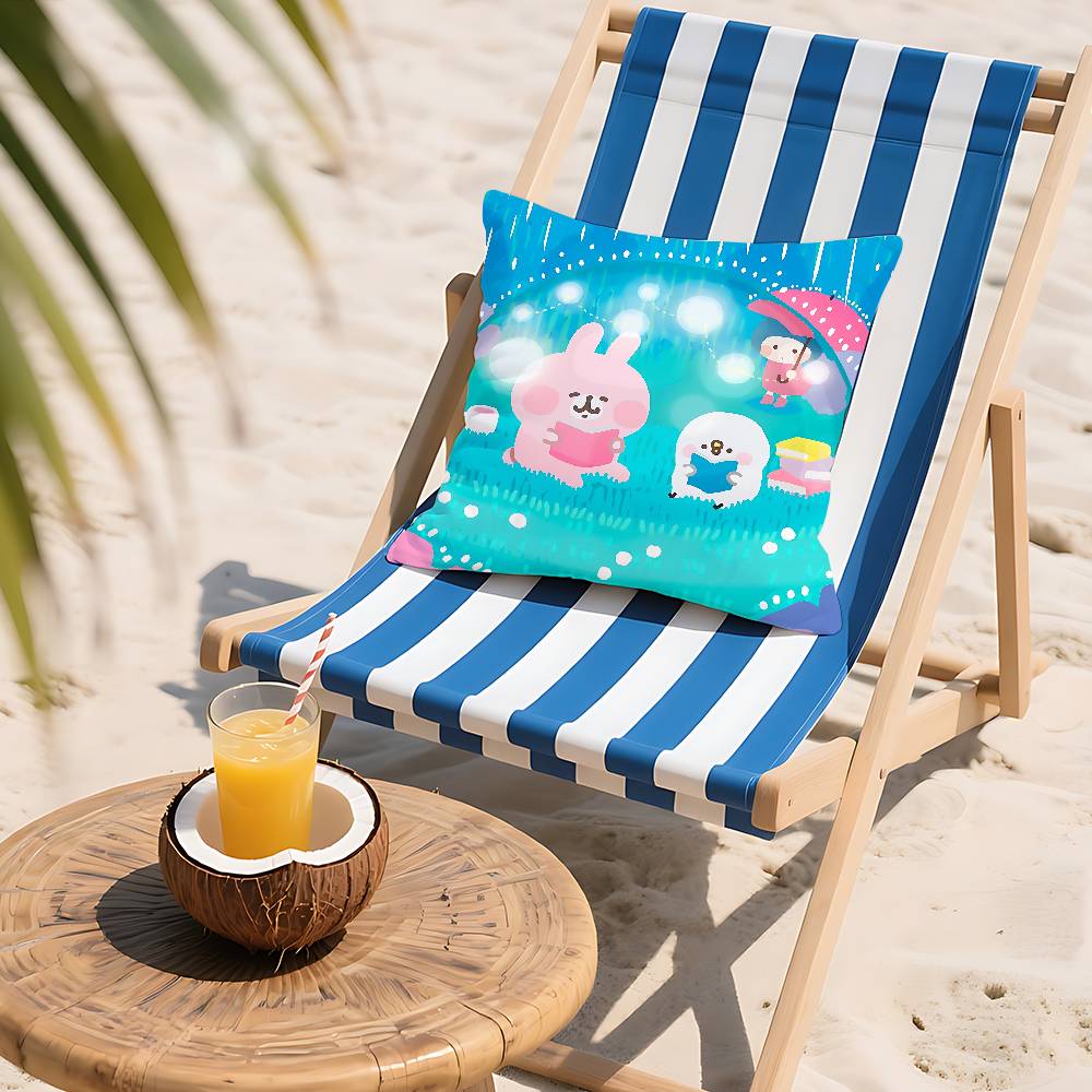 K-KANAHEI Cute Pillow Case Cushion Cover Soft Cute Throw Pillow Case For Car Sofa Pillowcase Polyester With Zipper