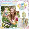 Easter Foam Eggs - Colorful Party Decorations, Random Patterns