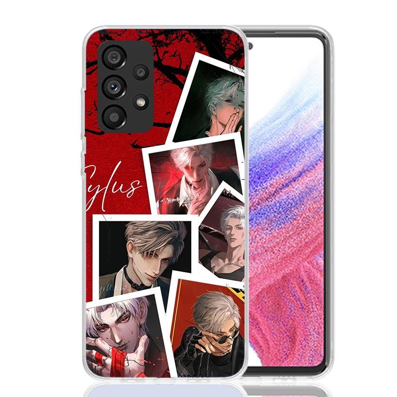 Love And Deepspace Sylus Phone Case For Samsung Galaxy A52 A32 A22 A12 A02S A50S A30S A51 A31 AA71 Note 20 Ultra 10 S10 Plus Gal