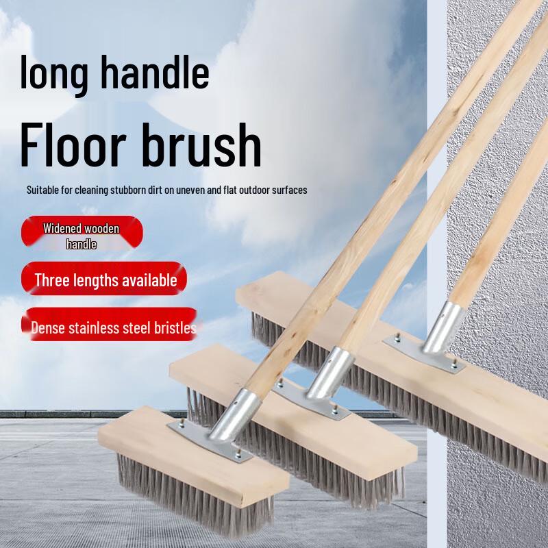 Long Handle Stainless Steel Cleaning Brush