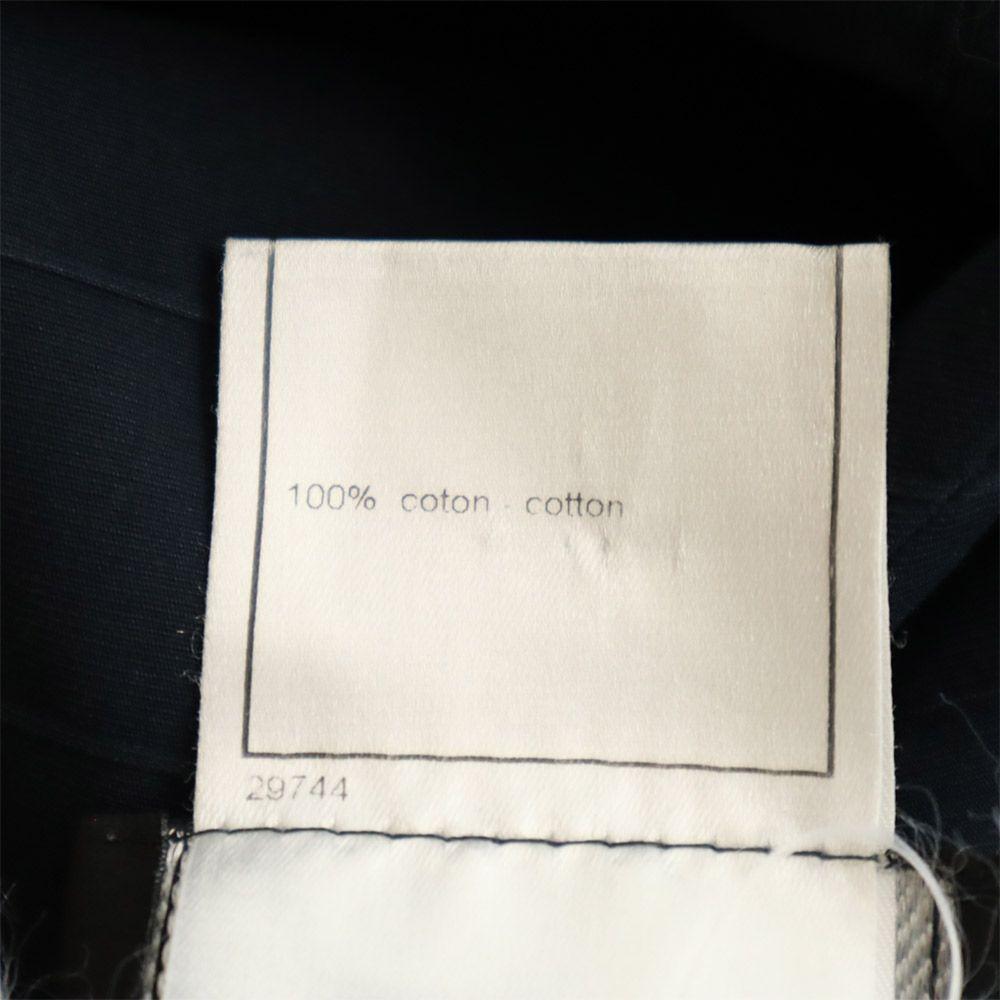 Chanel Made In France Midi Skirt 36 Navy System Women Used