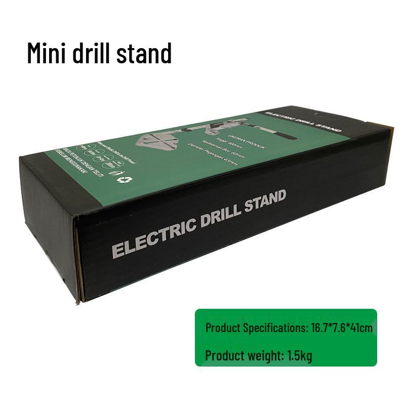 Multifunctional Mini Hand Drill Stand with Flat-Nose Pliers and Table Vise