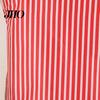 Waterproof Kitchen Apron Cotton Linen Striped with Pocket Breathable Oil-proof Pockets Adjustable Men Women Chef Cooking Baking Sleeveless Bib