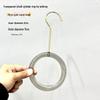 Transparent Acrylic S-Shaped Crystal Clothes Hanger Hook
