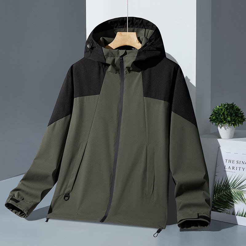 

Men s 2024 Windproof Softshell Jacket for Spring and Autumn - Outdoor & Mountaineering Top XL