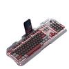 Men's Wired Gaming Set: Mechanical Keyboard, Mouse, and Headset for Esports & Internet Cafe Desktops.