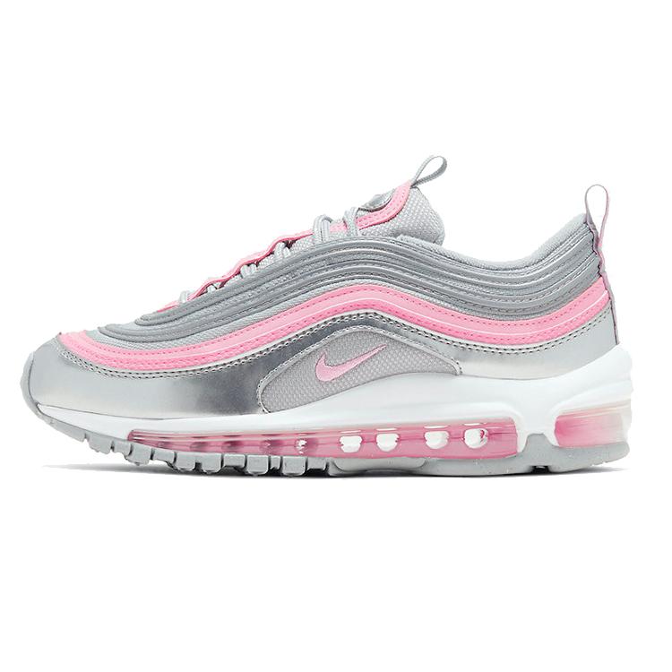 

New Nike Air Max 97 Pink Silver GS 921522-021 36
