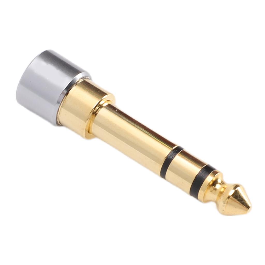 Headphone Jack Adapter 6.35mm To 3.5mm Stereo Headphone Jack Converter Gold Plated for Guitar Amplifier HiFi Equipment