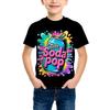 Demon Hunters Saja Boys Kids T-shirts Baby Girl Boy Cartoon Short Sleeve Tops Anime T-shirt Children's Clothing