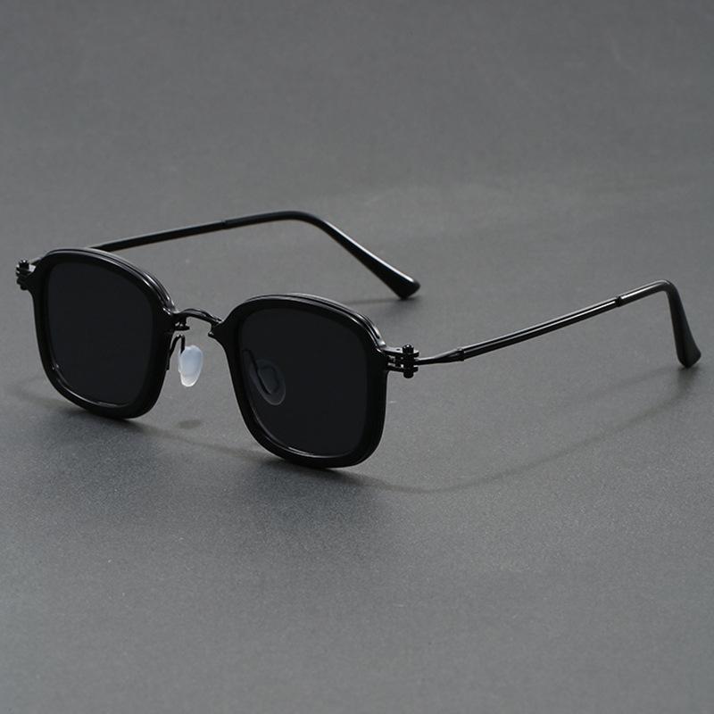 

Retro Sunglasses Industrial Punk Mechanical Style Double-Layer Border Designer Style Men S Luxury Design Square Round Fashion Gl