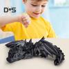3D Printed Rose Dragon 8.46" Articulated Fidget Dragon Toy with Flexible Joints Desk Decor Winged Rose Dragon for Home Office School