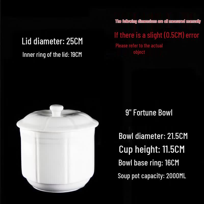 

Ceramic Double Boiler Stew Pot 2-pack