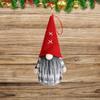 2 Pcs DIY Plush Gnomes Small Gnomes Figurine Nordic Christmas Faceless Rudolph  Xmas Decor