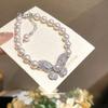 Manta Rose Zircon Butterfly Pearl Bracelet Exquisite Elegance Daily Versatile Bracelet Light Luxury High-end Jewelry Women