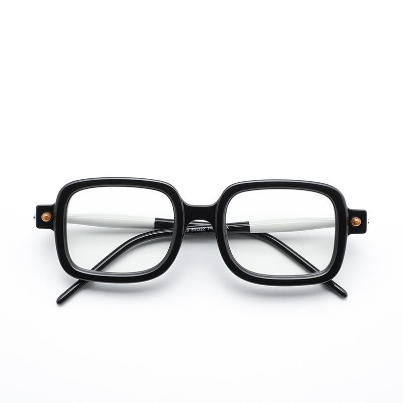 

Немецкие очки для чтения ручной работы в толстой оправе, мужские, с защитой от синего света и усталости глаз, средние очки для чтения 400 degrees [recommended for over 75 years old] чёрный