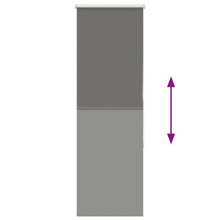 VidaXL Blackout Roller Blind Fabric Width 40.7 Cm Polyester 4011143