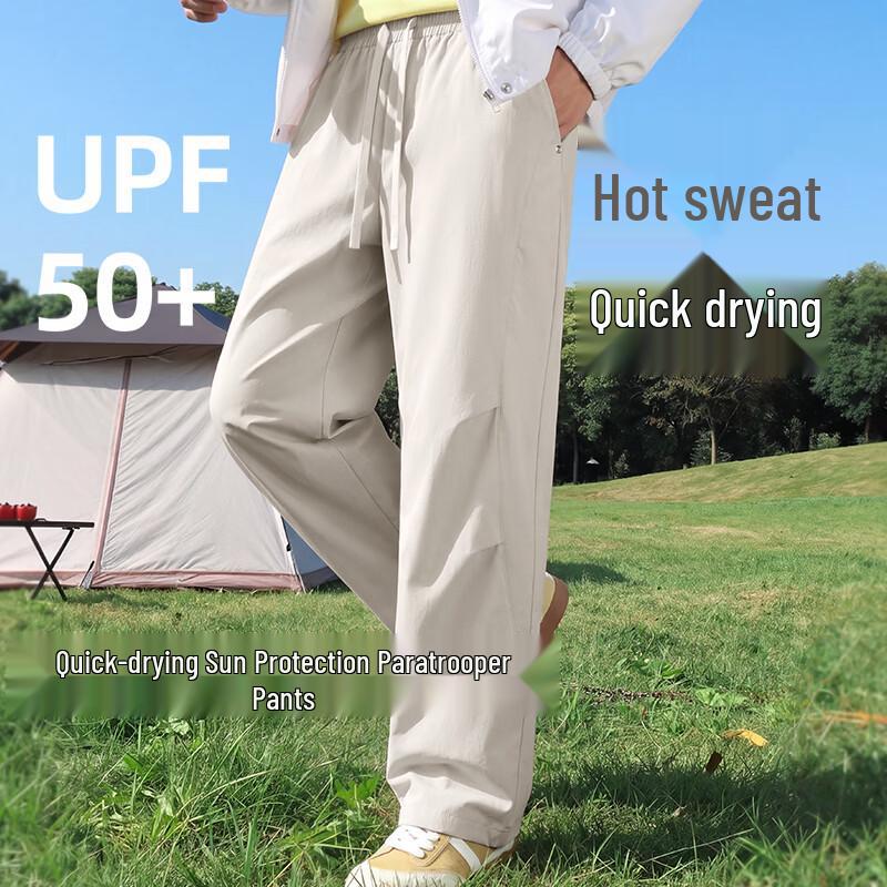 Xue Zhong Fei Men s Outdoor Cargo Straight-Leg Pants L