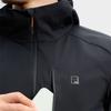 New FILA X BBC EARTH EXPLORER Jacket Men's Pitch Black A11M437713FBK
