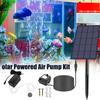 Solar Oxygenator for Pond Courtyard Fishbowl Aerator Solar Air Pump Aquarium Oxygen Aerator for Fishing Fish Tank Pool Pond