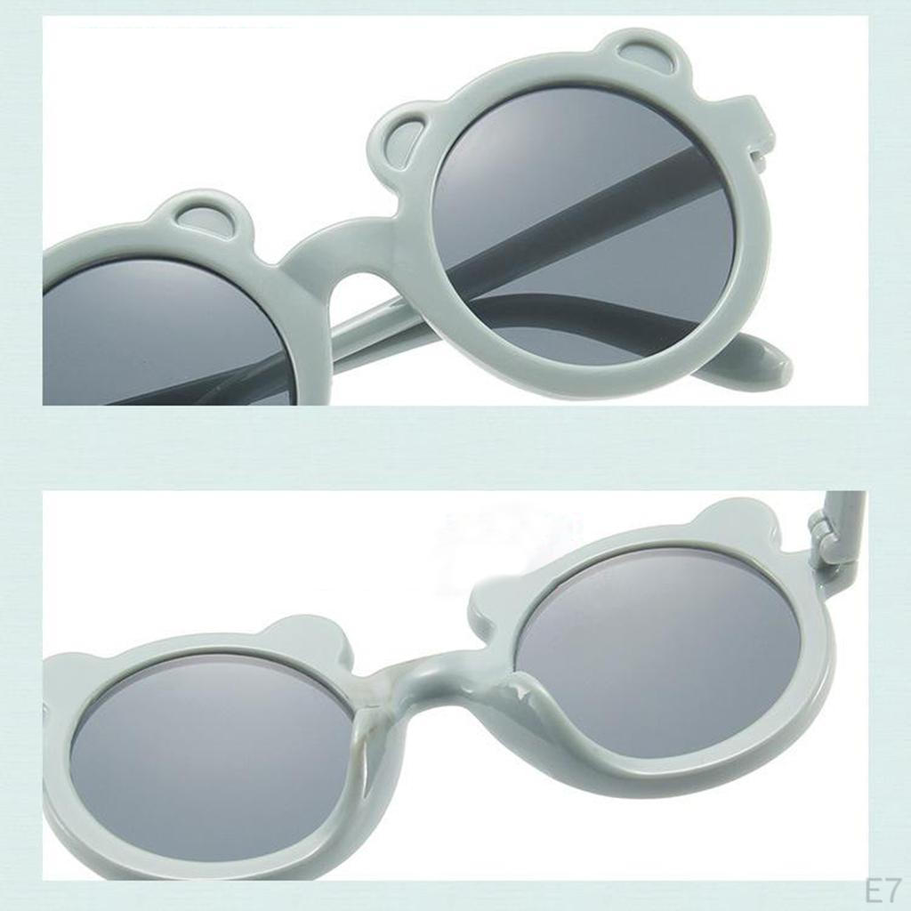 Bear Shape Sunglasses for Boys Girls Party Outdoor UV400