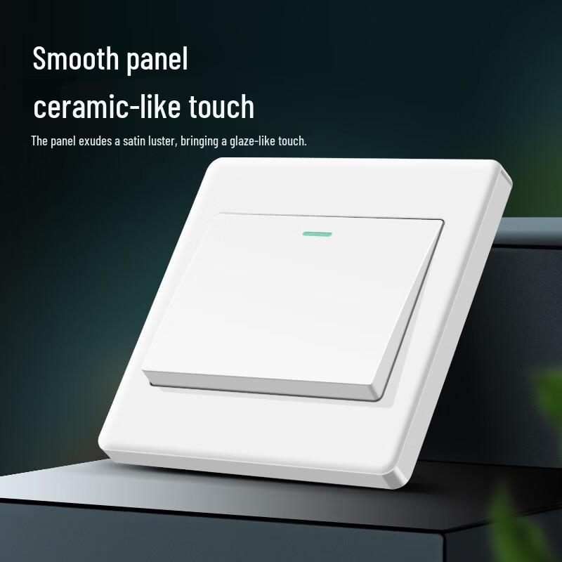 Huachuan 86-Type Single Gang Switch Plate