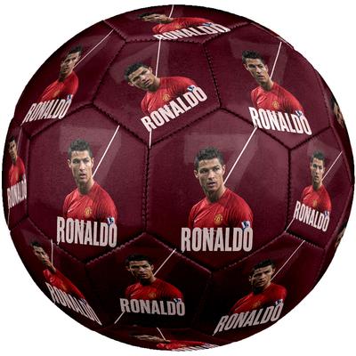 Ronaldo's Manchester Legacy Size 5 Soccer Ball Machine-Stitched Indoor/Outdoor Universal Football Sports Enthusiast Gifts