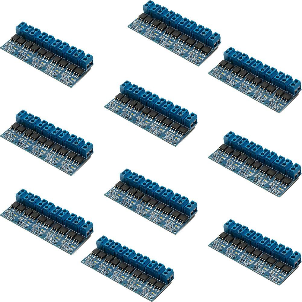 10Pcs MOS Field Effect Transistor Trigger Switch Driver Board PWM Control Module