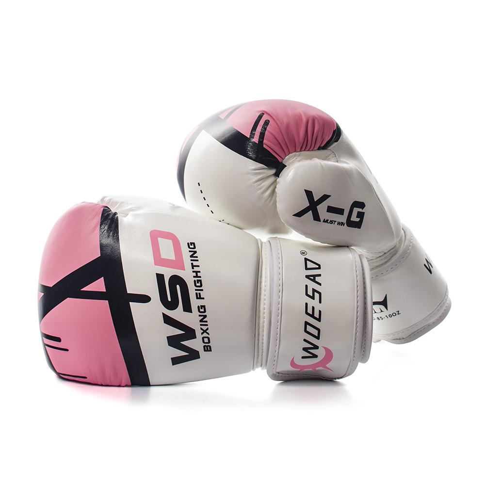 4-12 OZ Dětské a dospělé boxerské rukavice pro Sanda, MMA, Muay Thai a trénink bojových umění
