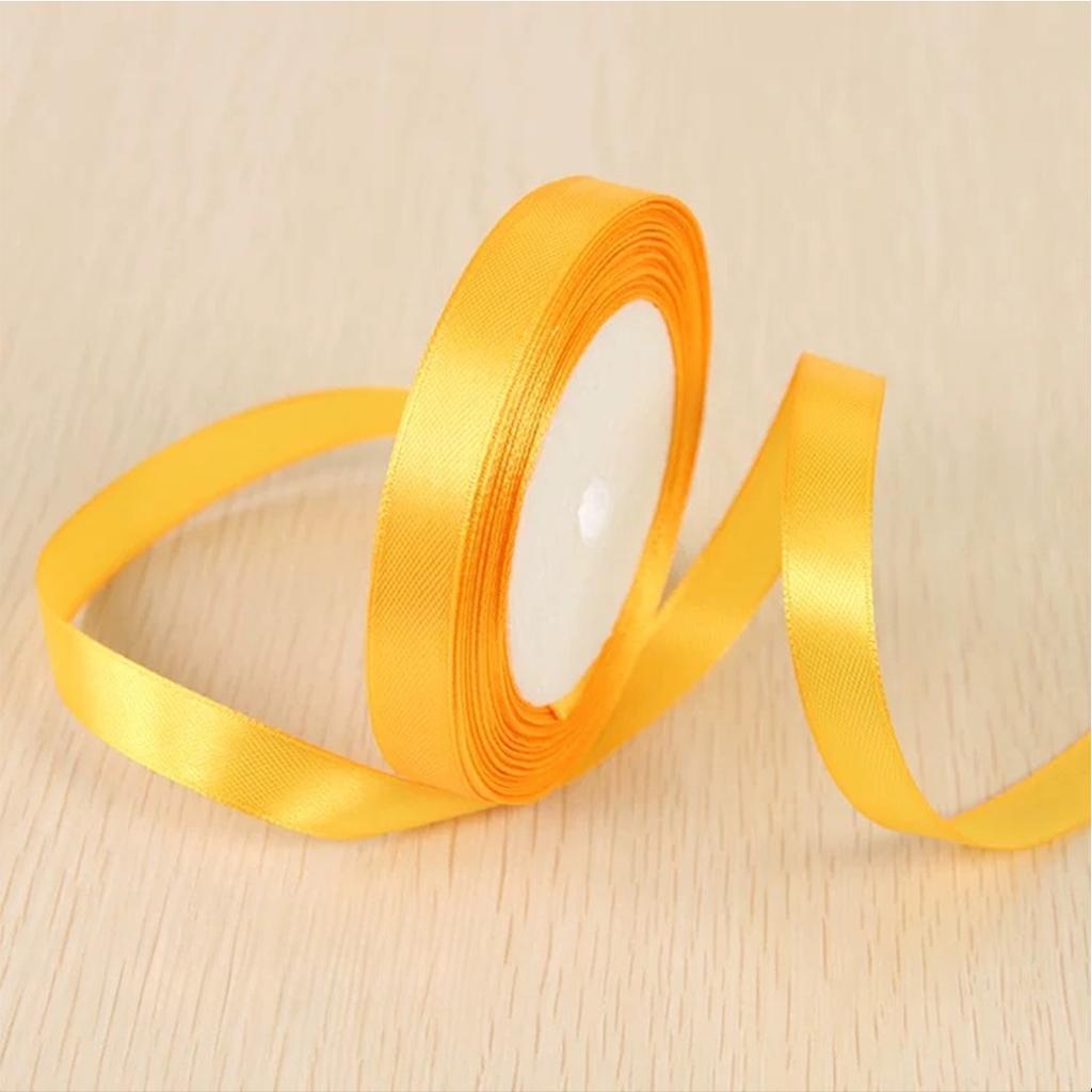 Wholesale 22 Meter/roll Stain Ribbon 1CM Polyester Ribbon for Gift Packing Wedding Party Decoration DIY Handmade Craft Supplies
