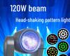 100W Stage Beam Light: DMX Moving Head with Rotating Patterns and Color Effects for KTV Atmosphere