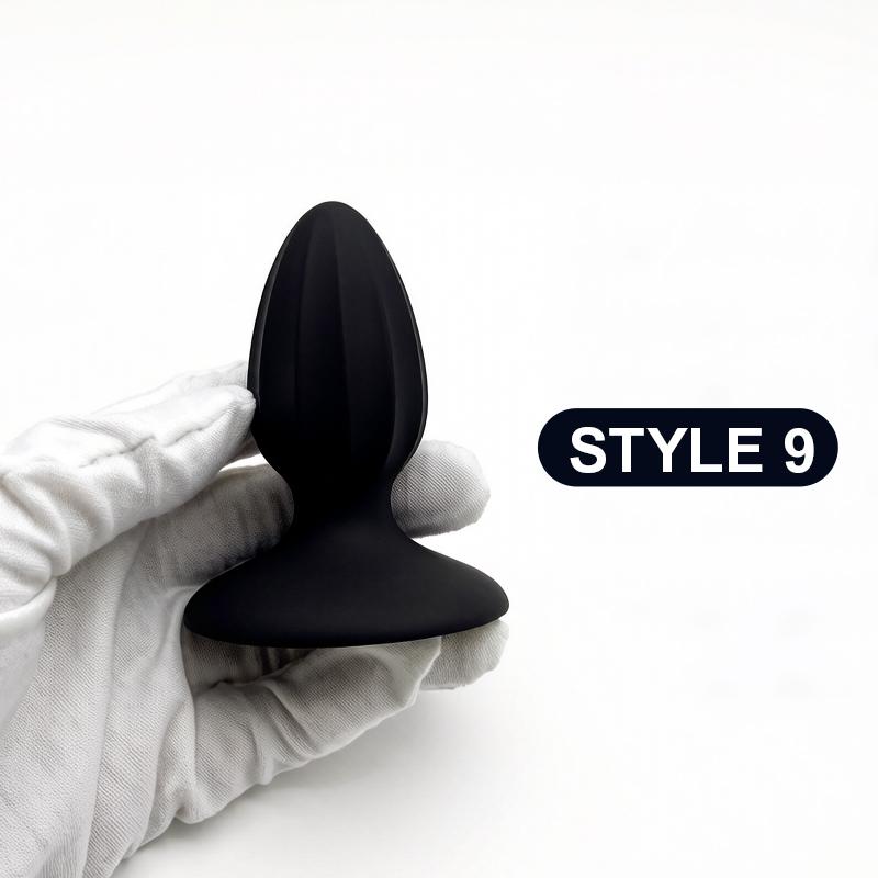 1pcs Anal Plug Dildo Silicone Beginner Butt Plug for Men Women Adult Sex Toys G Point Massage Pleasure Anal Toy