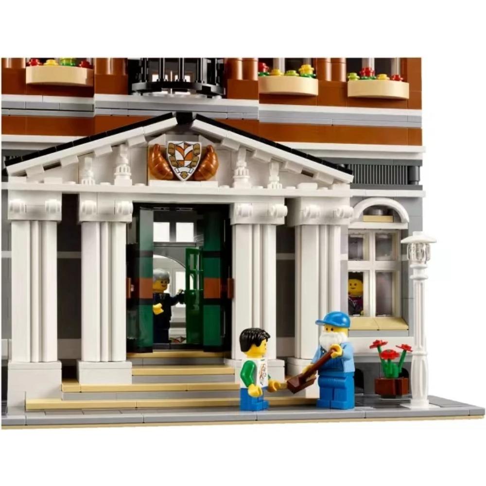 2766 Teile Stadt Straßenszene Serie Rathaus Kompatible Bausteine Bauklötze Lernspielzeug Geschenke