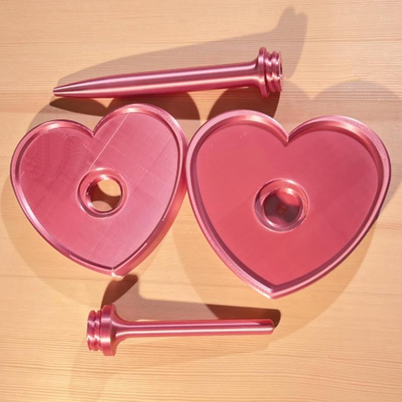 3D tisk Vertikální otočný stojan pro textilní vlnu Agri vlnu Love Knitting Rotační plastové nástroje Lesklý design Přadleny/Držák na přízi