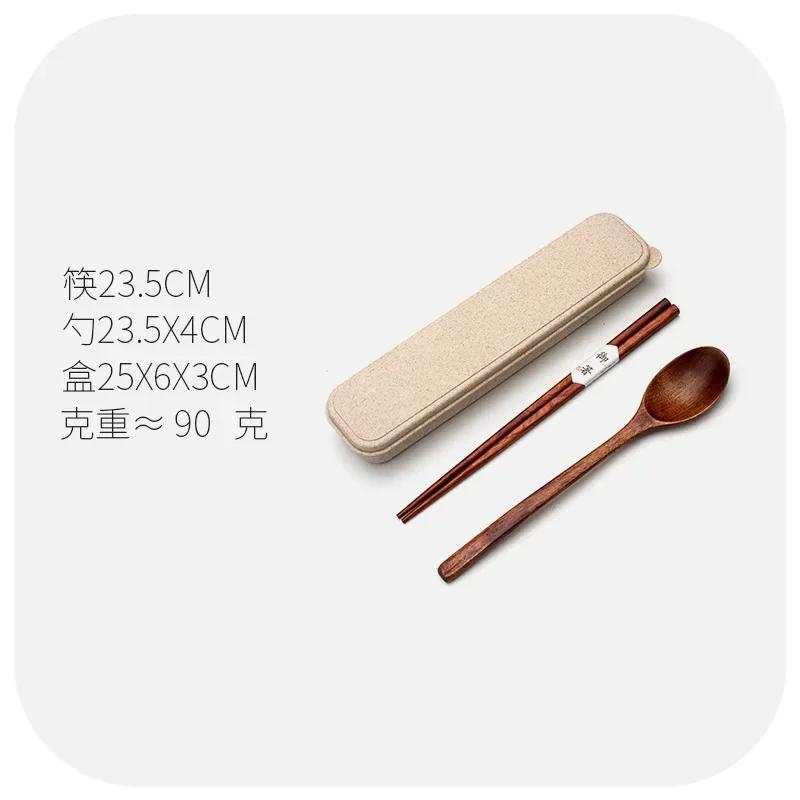 

Handmade Home Tableware Dinnerware Cutlery for Kitchen, Natural Wooden Spoon & Fork Dinner Kit for Rice, Soups, Cereal