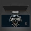 Las Vegas Raiders Mauspads, Große Gaming-Schreibtischmatte, Rutschfestes XXL-Mauspad für Laptop & Tablet, Mini-PC-Spielmatte mit genähten Kanten
