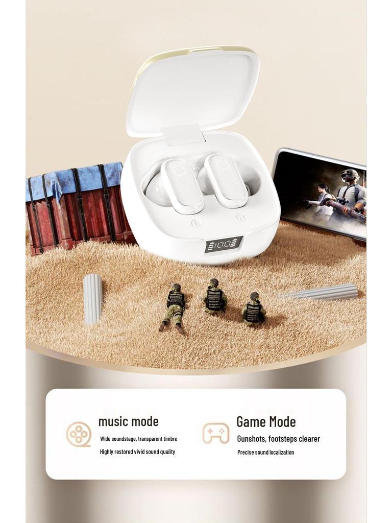 Bluetooth Earbuds SK42: Ultra-Small, Short-Handle, High-Quality Sound, Long Battery Life Bestseller.